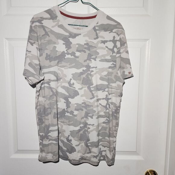 RHONE Gray Camo Short Sleeve Tee - Picture 1 of 6